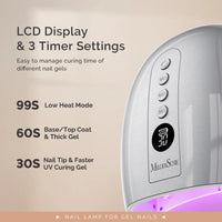 ATL- Rechargeable Cordless UV/LED Nail Lamp