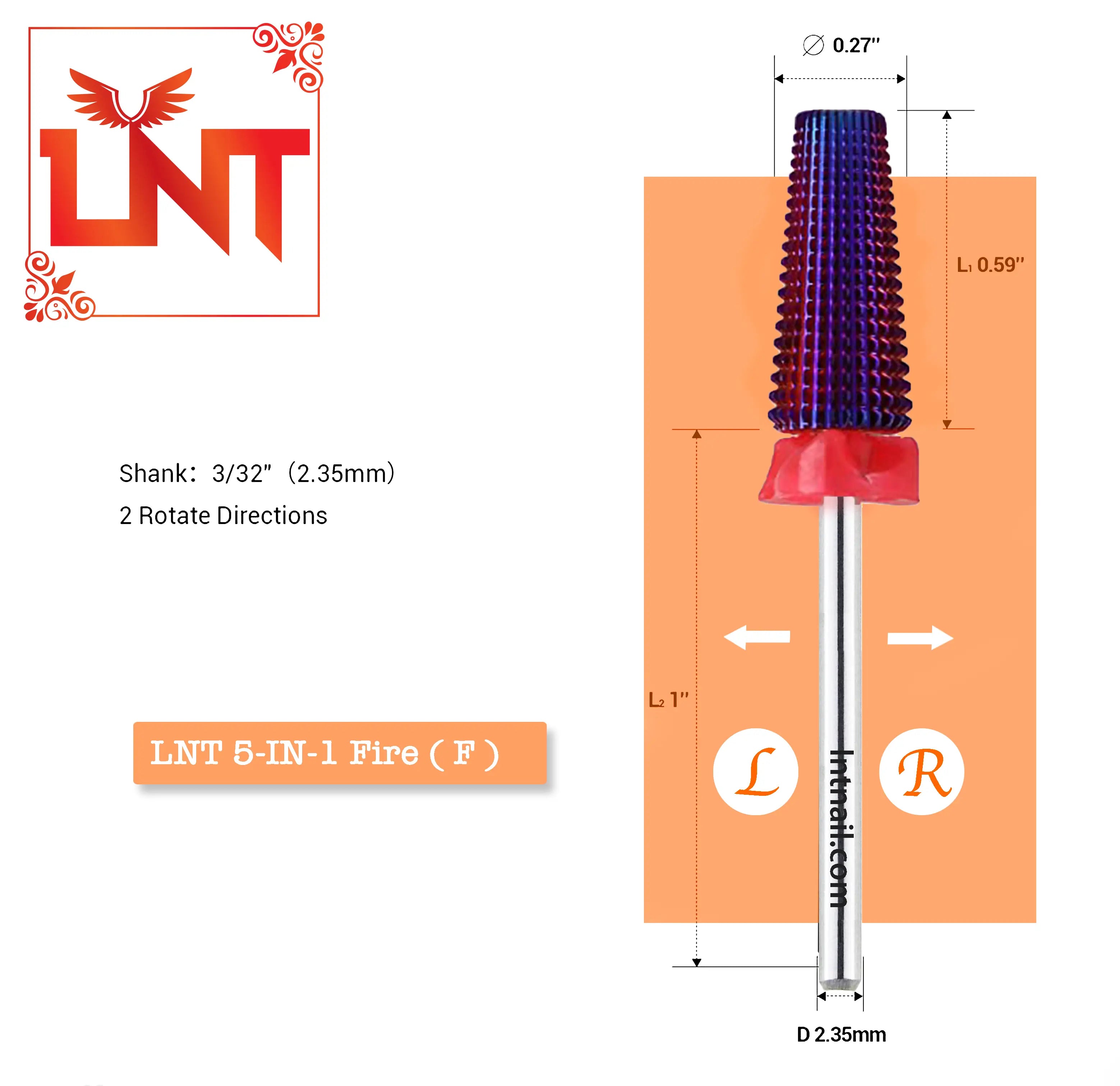 ATL- Fine 5in1 Drill Bit | LNT