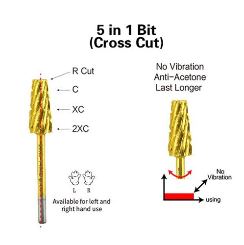 ATL- Titanium 5in1 Drill Bit (3/32) | T4M