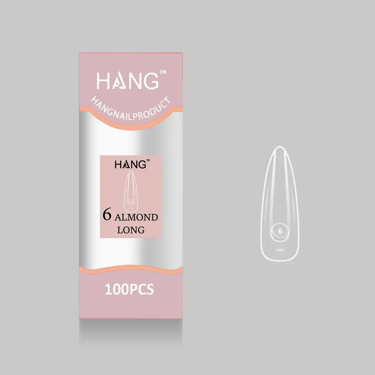 ATL- Almond Long Tip Refills (#0-11) | Hang