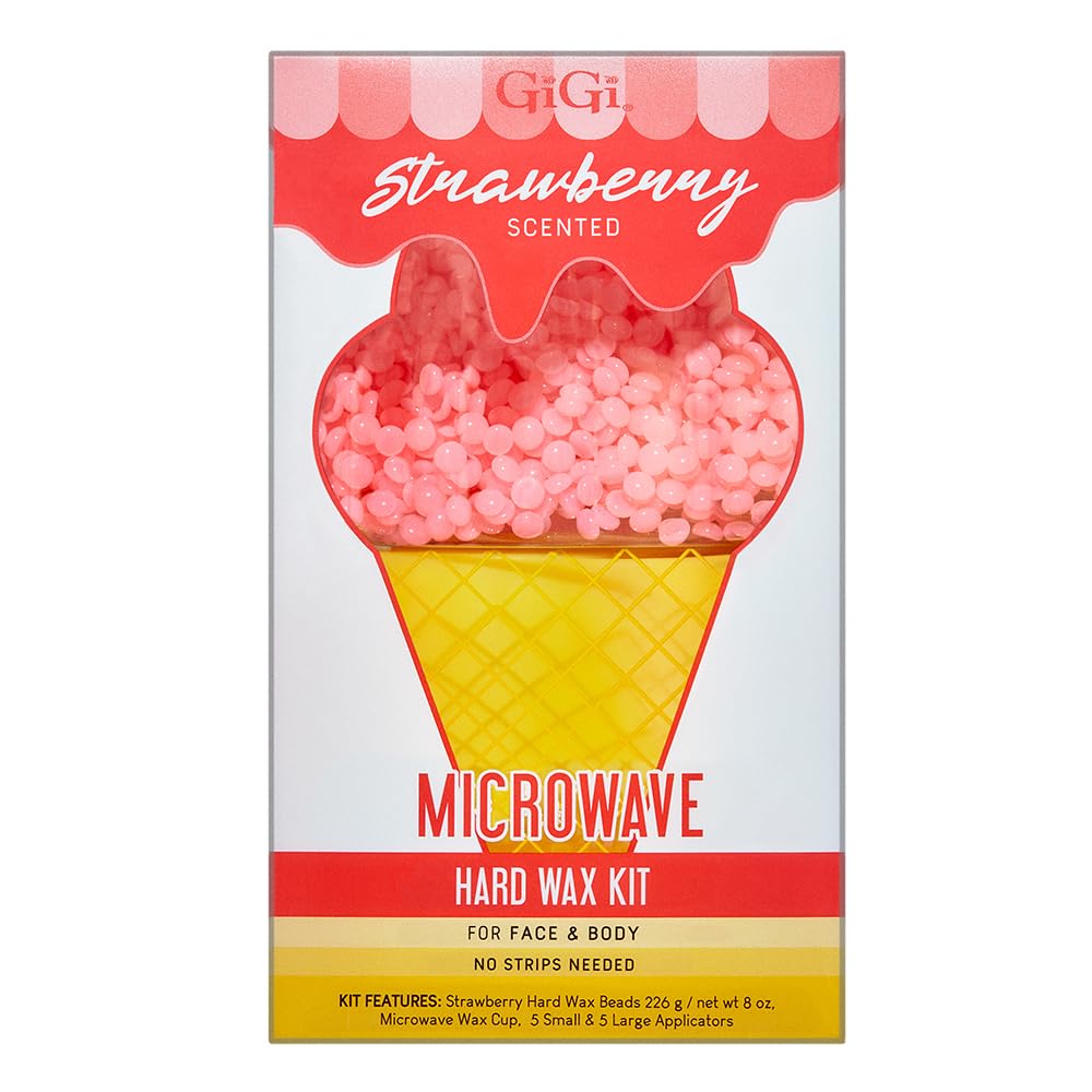 ATL- Strawberry Microwave Hard Wax Kit