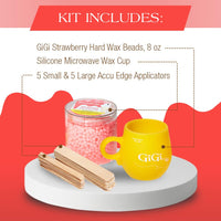 ATL- Strawberry Microwave Hard Wax Kit