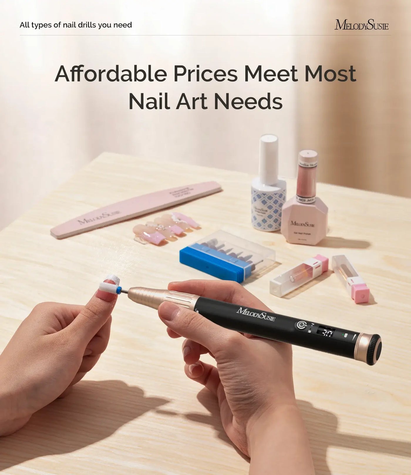 ATL- Pen-Shaped Rechargeable Nail Drill