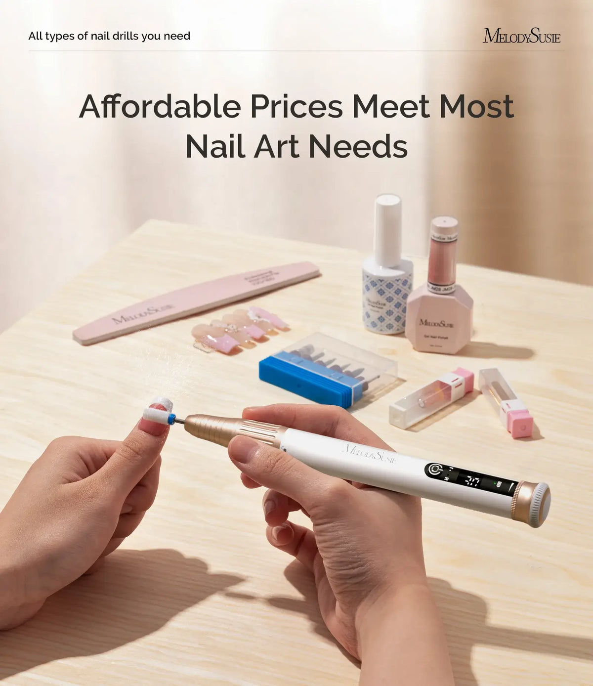 ATL- Pen-Shaped Rechargeable Nail Drill