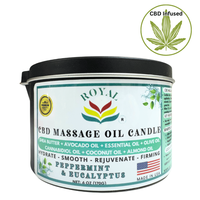 ATL- Royal Massage Oil Candles - 6oz