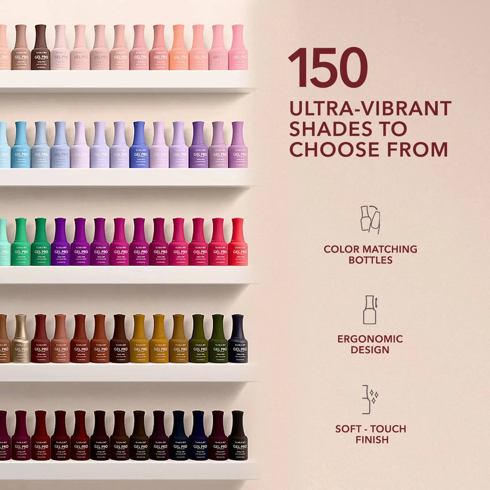 ATL- #15 BEIGE MAGNET | Kiara Sky HEMA-FREE Gel Polish