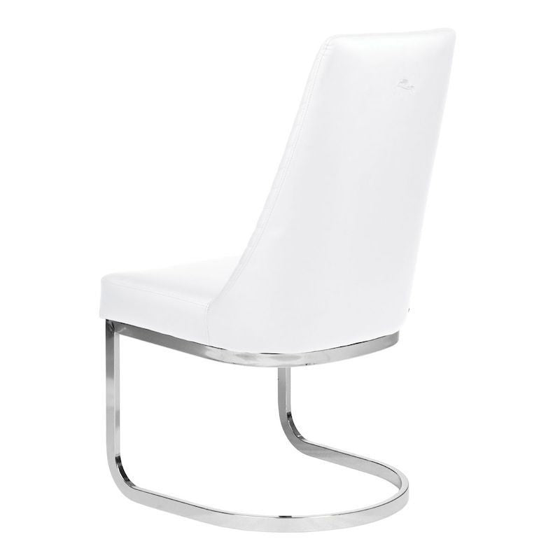 WS Customer Chair Chevron 8110-Chrome