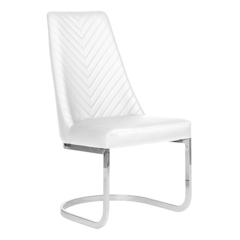 WS Customer Chair Chevron 8110-Chrome