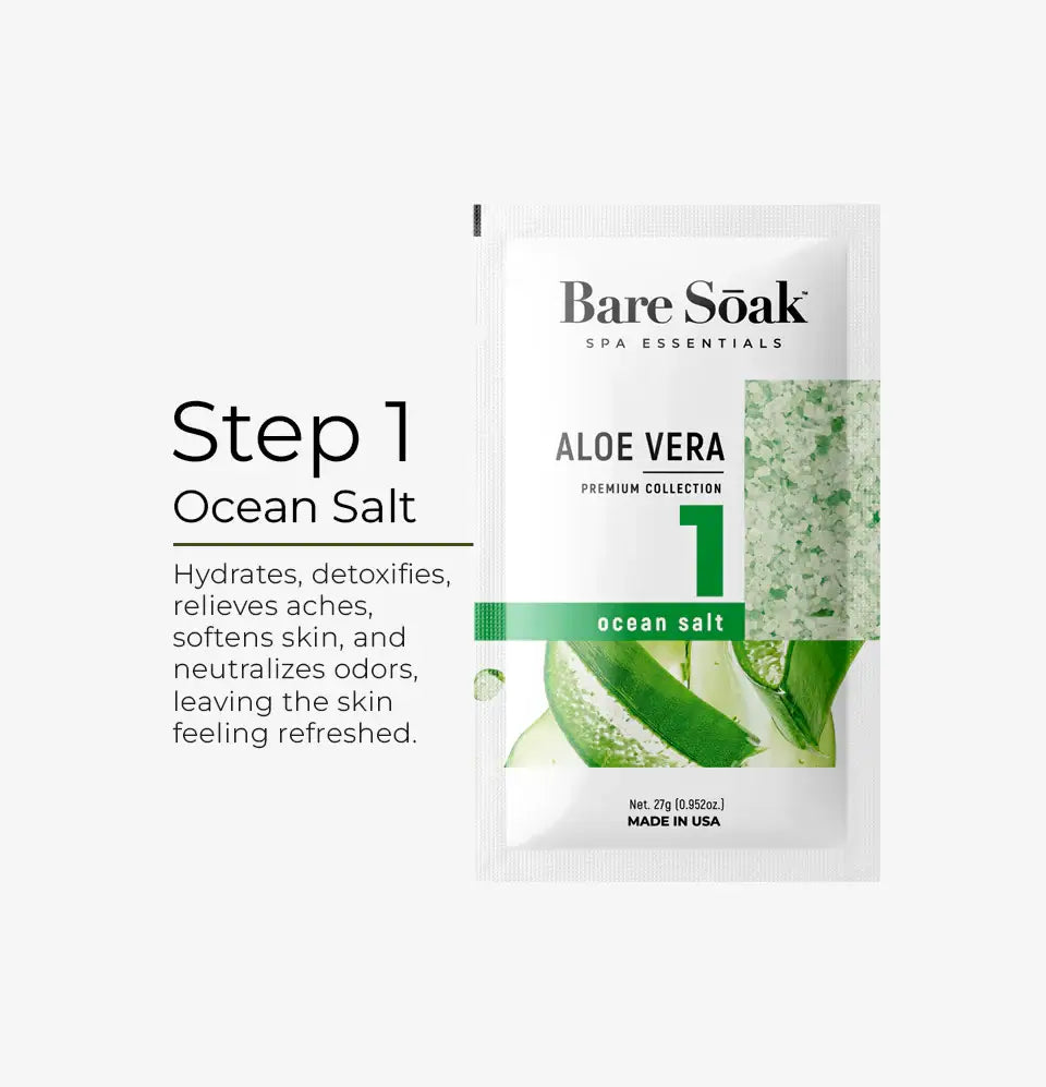 ATL- Aloe - Bare Soak 5 Steps Kit