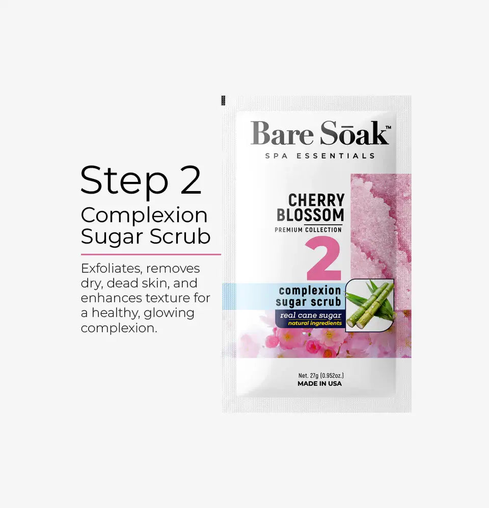 ATL- Cherry Blossom - Bare Soak 5 Steps Kit