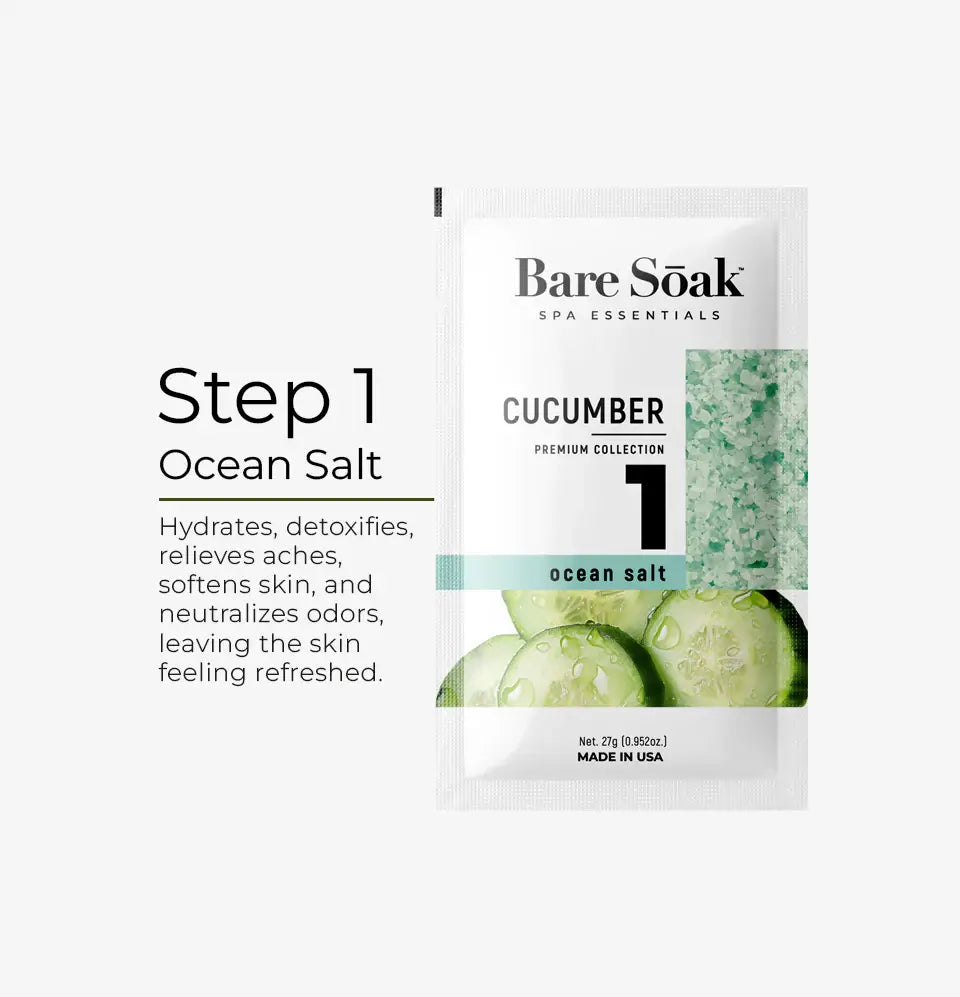 ATL- Cucumber - Bare Soak 5 Steps Kit