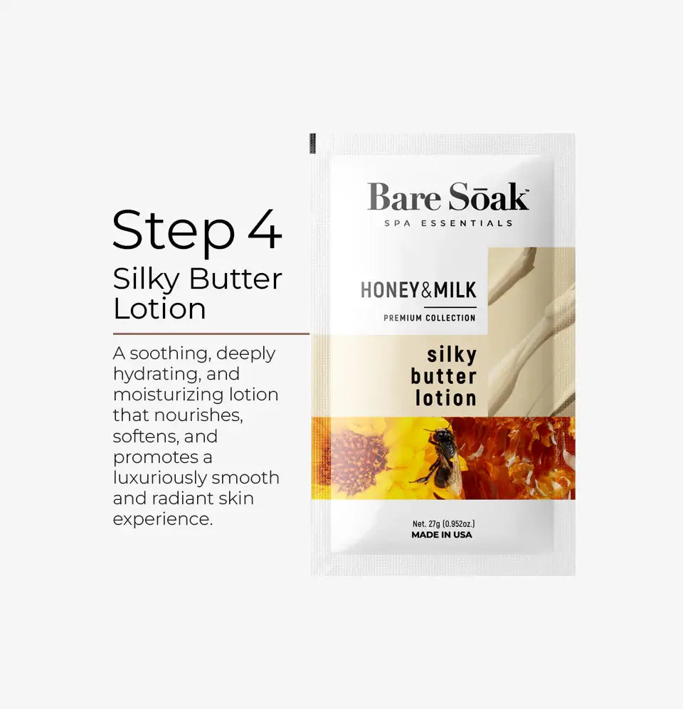 ATL- Honey & Milk - Bare Soak 5 Steps Kit