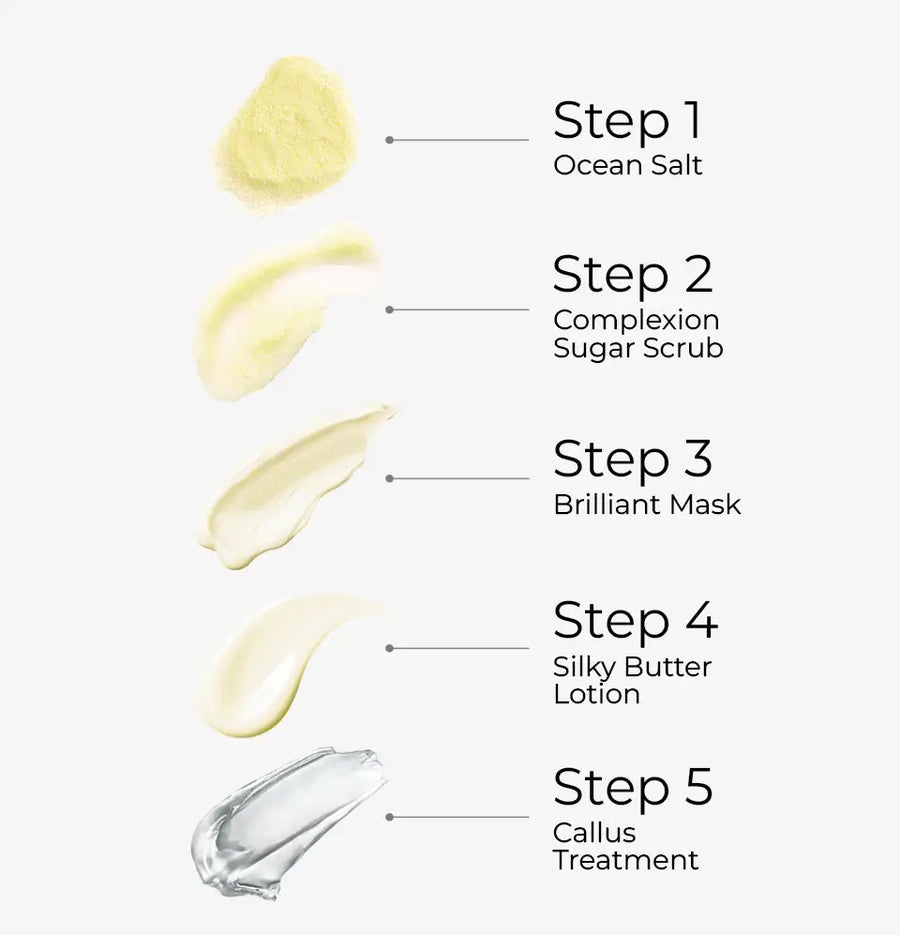 ATL- Jasmine - Bare Soak 5 Steps Kit