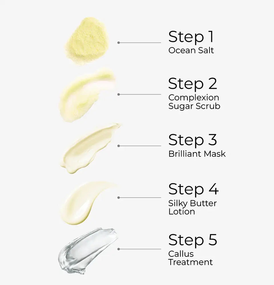 ATL- Jasmine - Bare Soak 5 Steps Kit