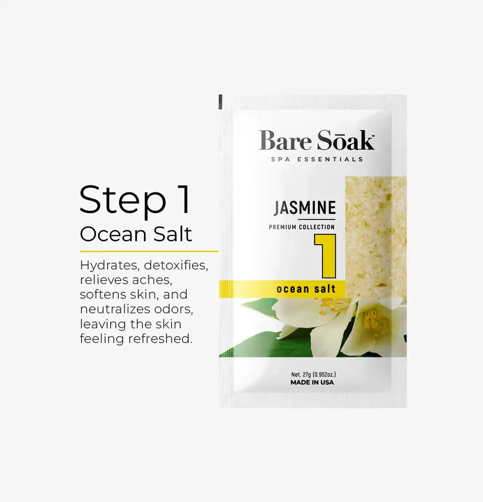 ATL- Jasmine - Bare Soak 5 Steps Kit