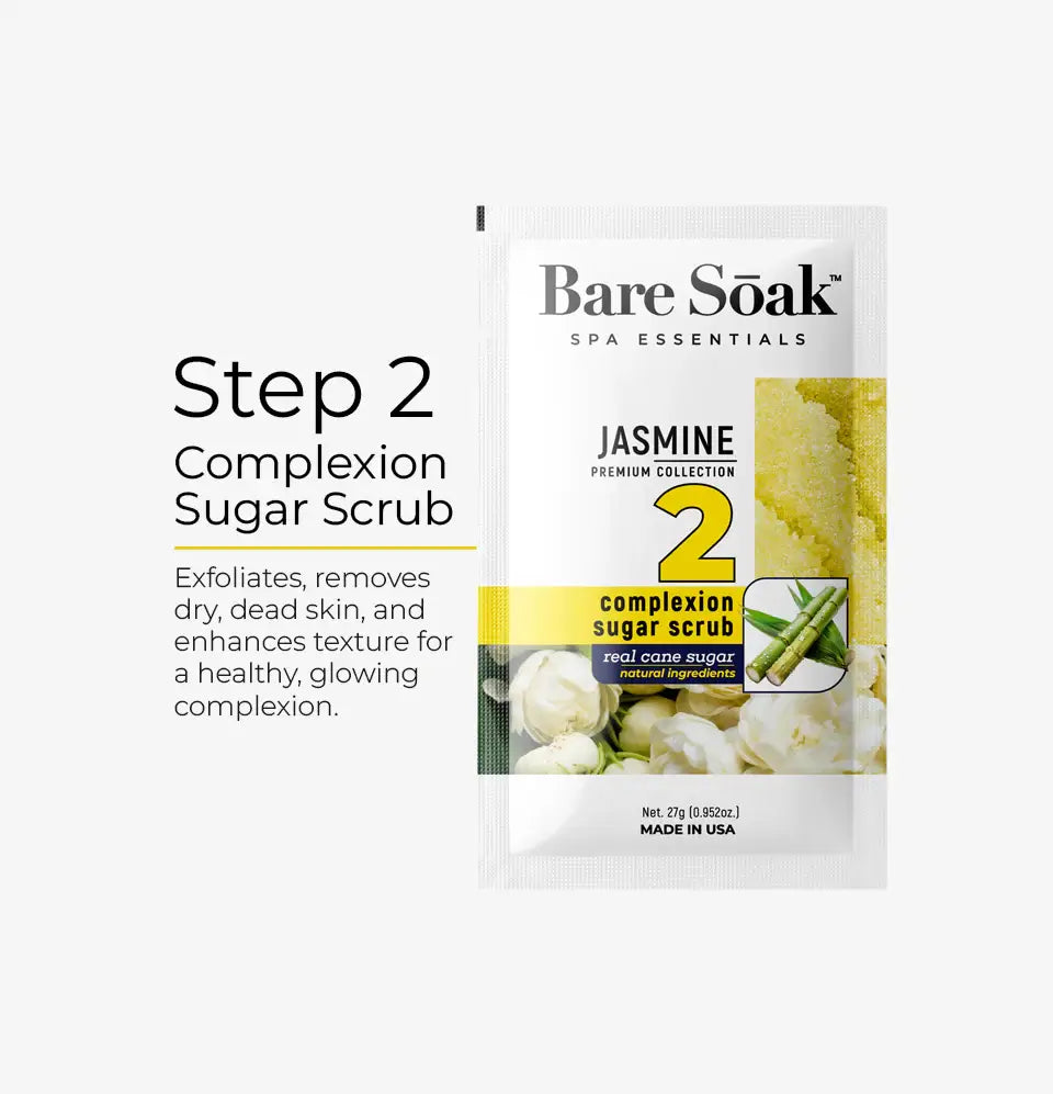 ATL- Jasmine - Bare Soak 5 Steps Kit