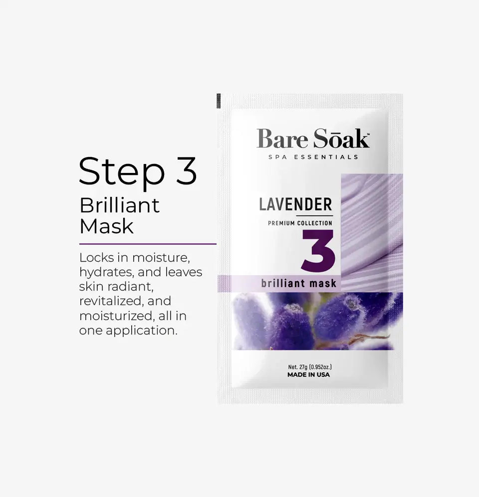 ATL- Lavender - Bare Soak 5 Steps Kit