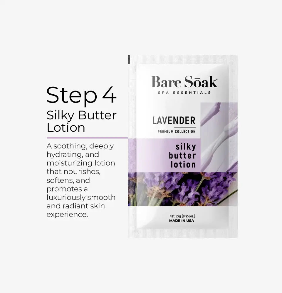 ATL- Lavender - Bare Soak 5 Steps Kit