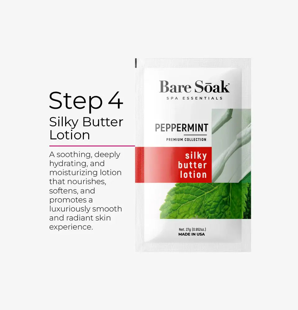 ATL- Peppermint - Bare Soak 5 Steps Kit