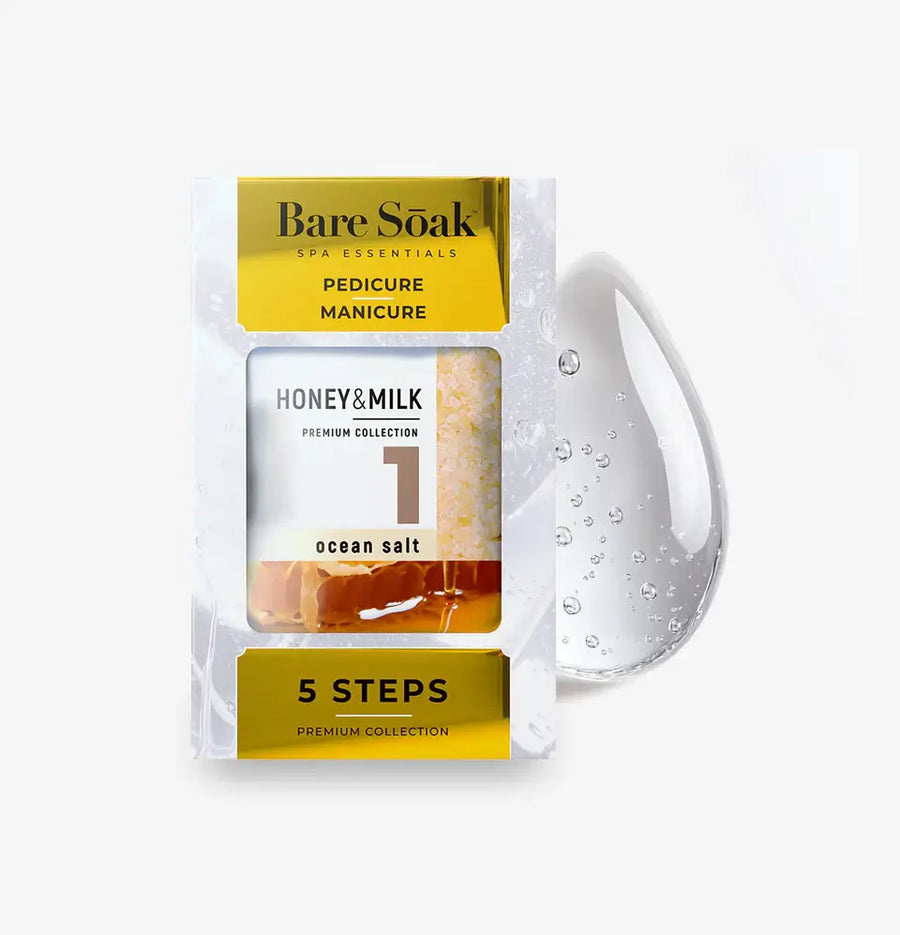 ATL- Honey & Milk - Bare Soak 5 Steps Kit