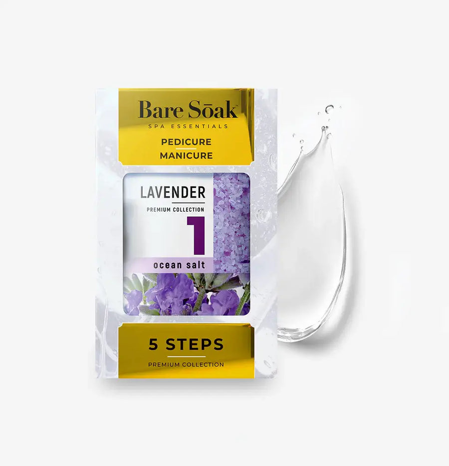 ATL- Lavender - Bare Soak 5 Steps Kit