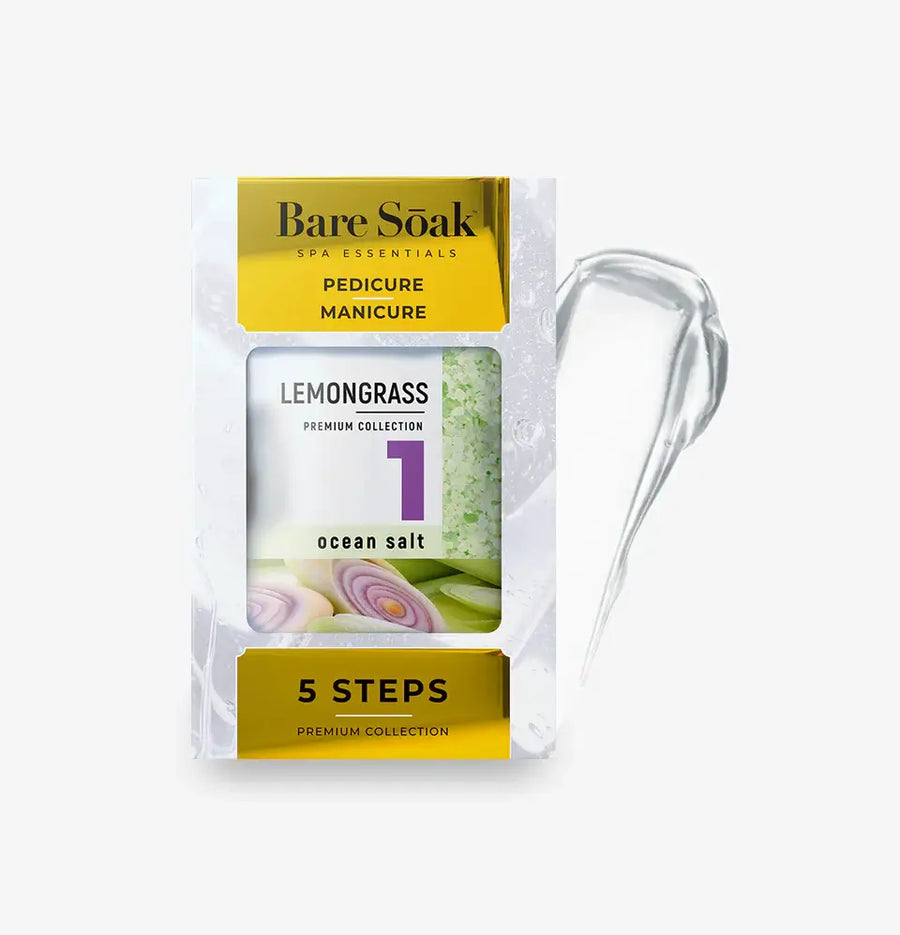 ATL- Lemongrass - Bare Soak 5 Steps Kit