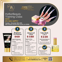 HyBa Beauty Training Class | Tuesday - December 15th, 2026 | Duluth, GA - ATL Nail Supply