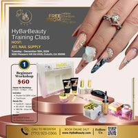 HyBa Beauty Training Class | Tuesday - December 15th, 2026 | Duluth, GA - ATL Nail Supply
