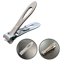 ATL- Wide Handle Nail Clipper – Silver