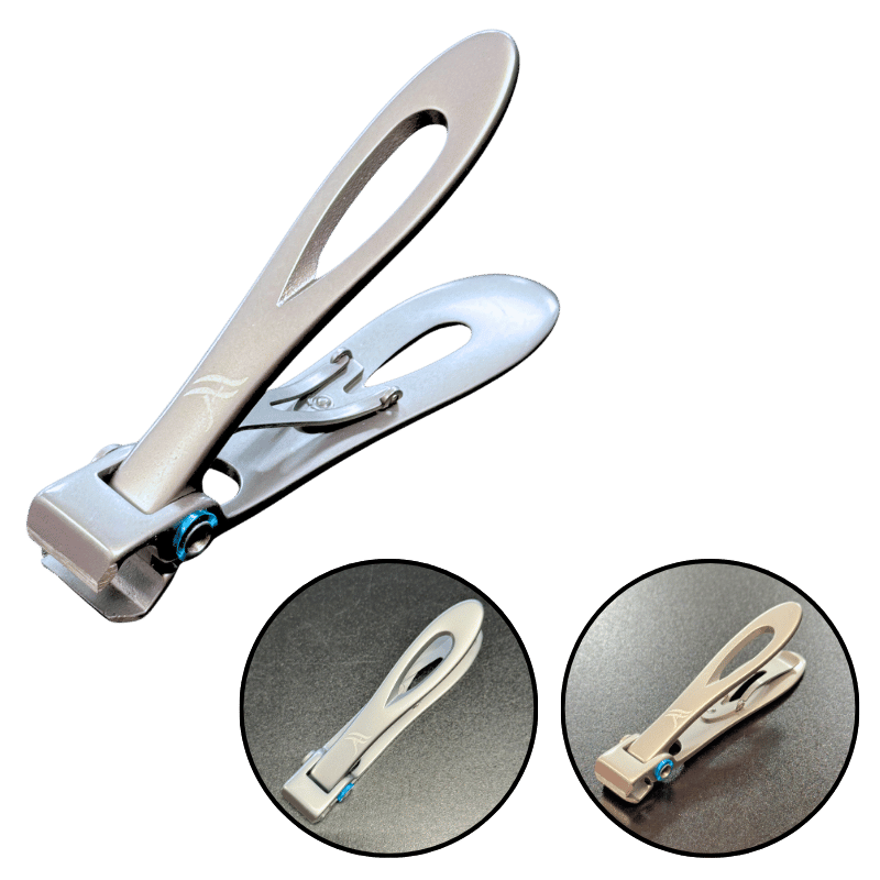 ATL- Wide Handle Nail Clipper – Silver