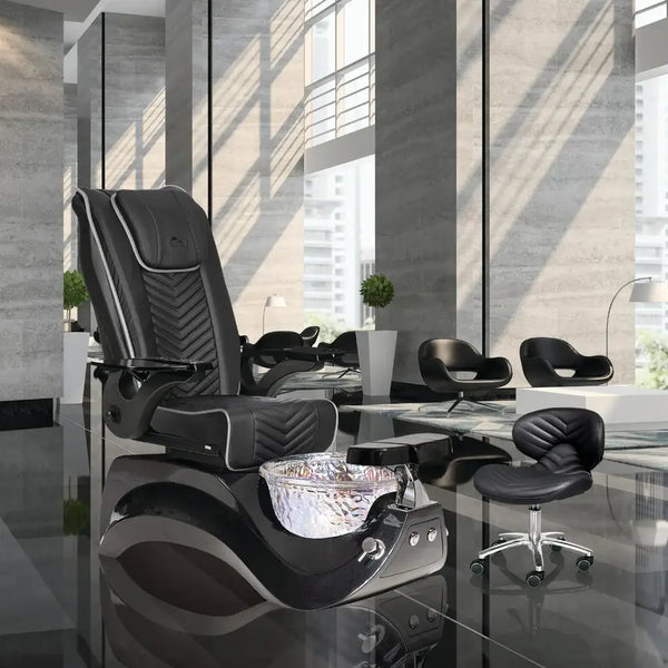 Whale Spa- ALDEN CRYSTAL HUMAN TOUCH™ PEDICURE CHAIR WS75I