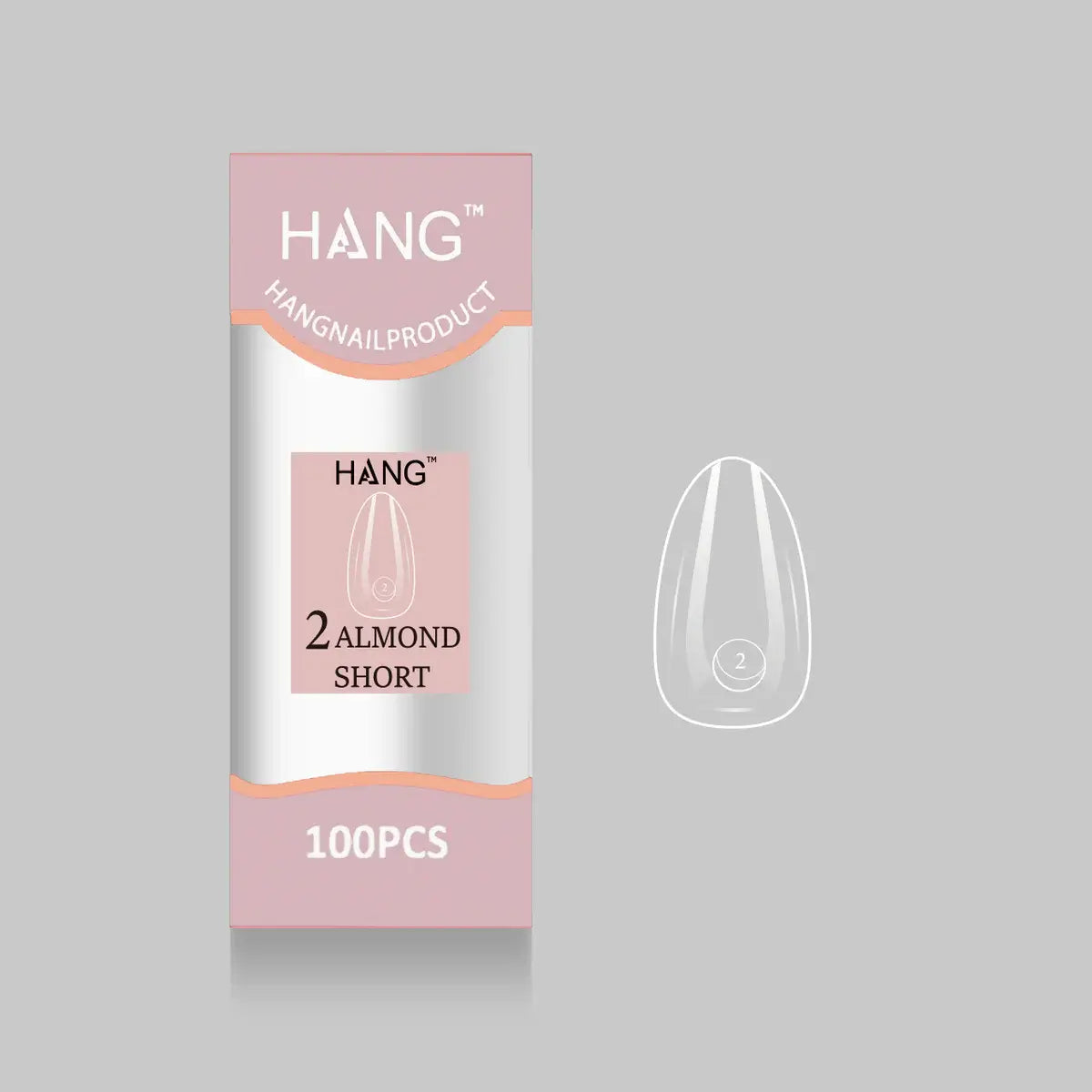 ATL- Almond Short Tip Refills (#0-11) | Hang