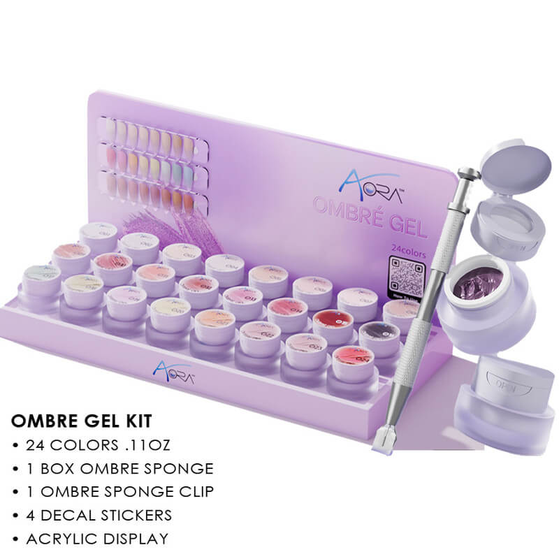 ATL- Aora Ombre Gel Kit - 24 Colors