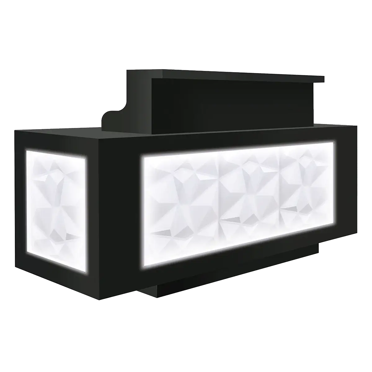 Whale Spa- Facet LED Reception Desk