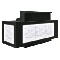 Whale Spa- Facet LED Reception Desk