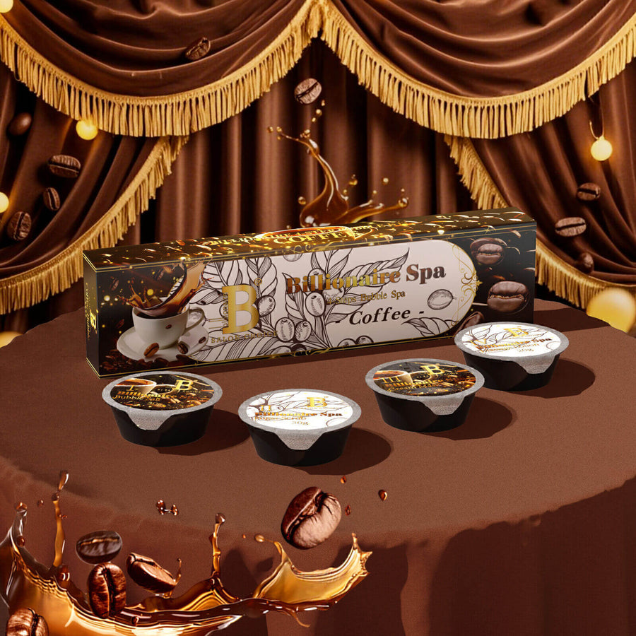 ATL - Coffee - Billionaire Bubble Spa Deluxe Pedicure Kit 4 Steps