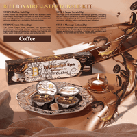 ATL - Coffee - Billionaire Bubble Spa Deluxe Pedicure Kit 4 Steps