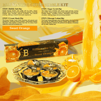 ATL - Sweet Orange - Billionaire Bubble Spa Deluxe Pedicure Kit 4 Steps
