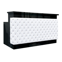 Whale Spa- Lux Tufted Reception Desk