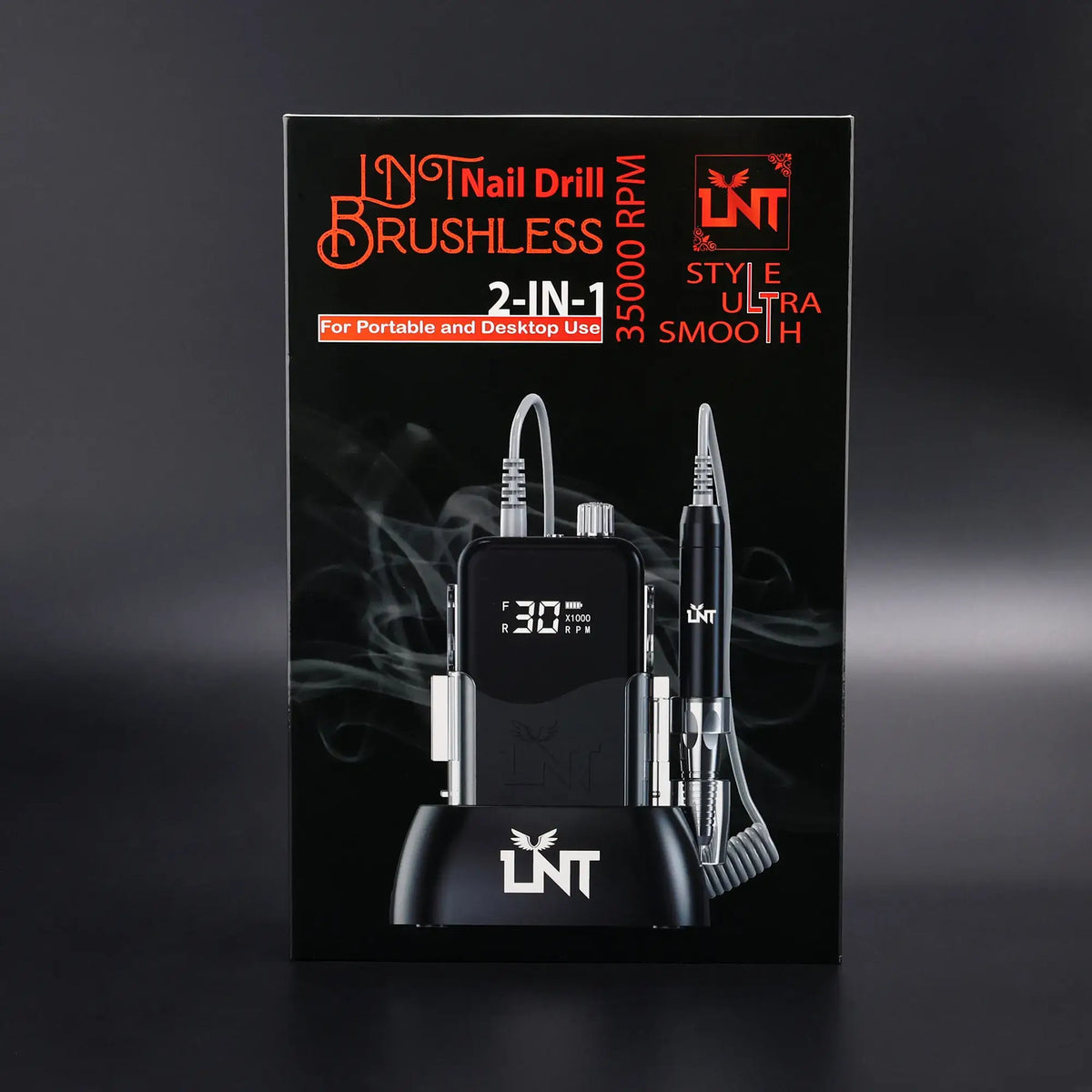 ATL- LNT Rechargeable Nail Drill (Black)