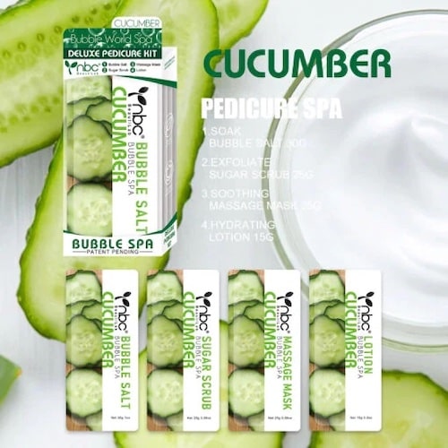 ATL- CUCUMBER Bubble World Spa 4 in 1 Pedicure | NBC