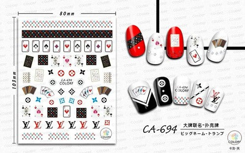 ATL- Nail Art Stickers (CA-694)