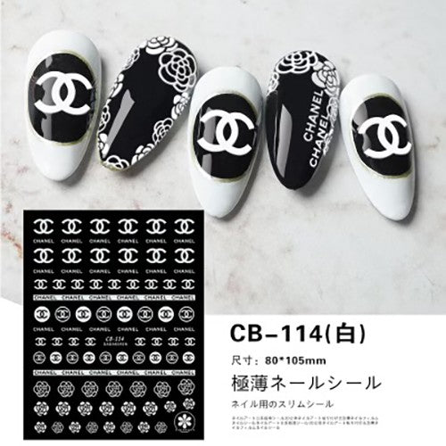 ATL- Nail Art Stickers (CB-114) 3-67-2