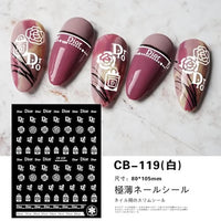 ATL- Nail Art Stickers (CB-119) 3-39-1