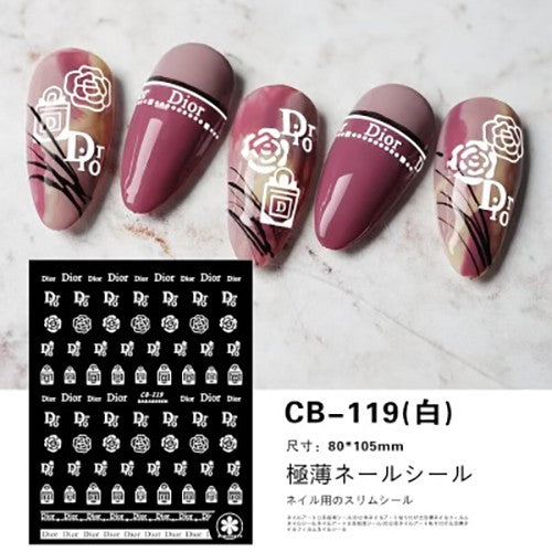 ATL- Nail Art Stickers (CB-119) 3-39-1