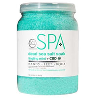 ATL- Sugar Scrub (1gal) Tingling Mint + CBD | BCL Organic Spa