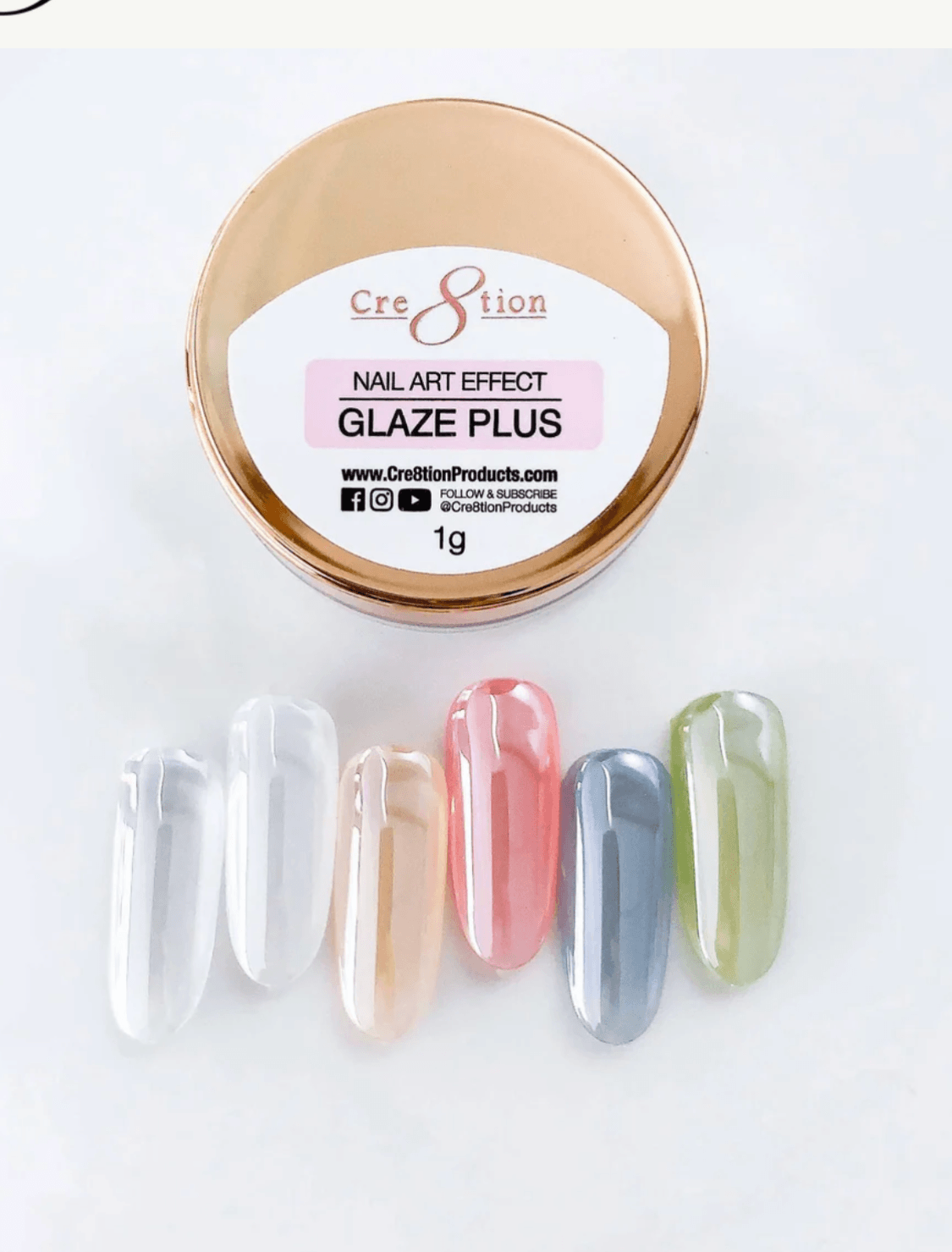 ATL-  Glaze Plus - Cre8tion Chrome Powder