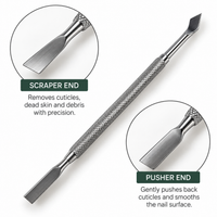 ATL- Cuticle Pusher & Angled Scraper