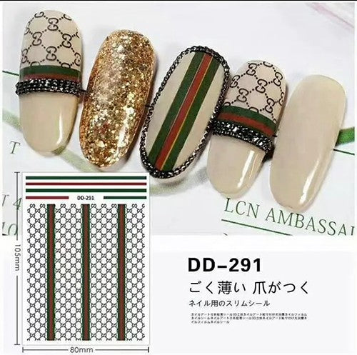 ATL- Nail Art Stickers (DD-291) 3-19-2