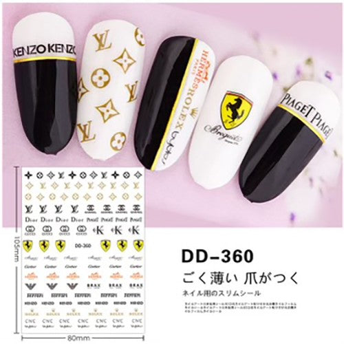 ATL- Nail Art Stickers (DD-360) 3-70-3